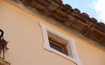 Detalle de la fachada y alero (MR)