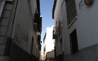 Calle Mendoza desde la placeta de Villalegre (JmGM)