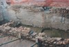 Restos romanos y muralla medieval superpuesta (DPT)